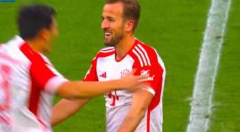 Najpierw sypnęło czerwonymi kartkami, potem golami. Niesamowity mecz Bayernu, kapitalny gol Kane'a zza połowy (VIDEO)
